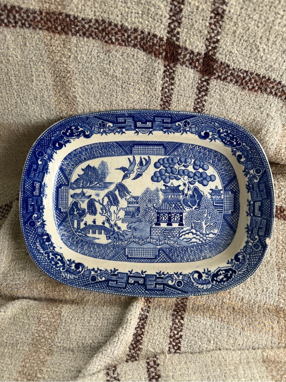 Bennett Blue Willow Small Serving Plate